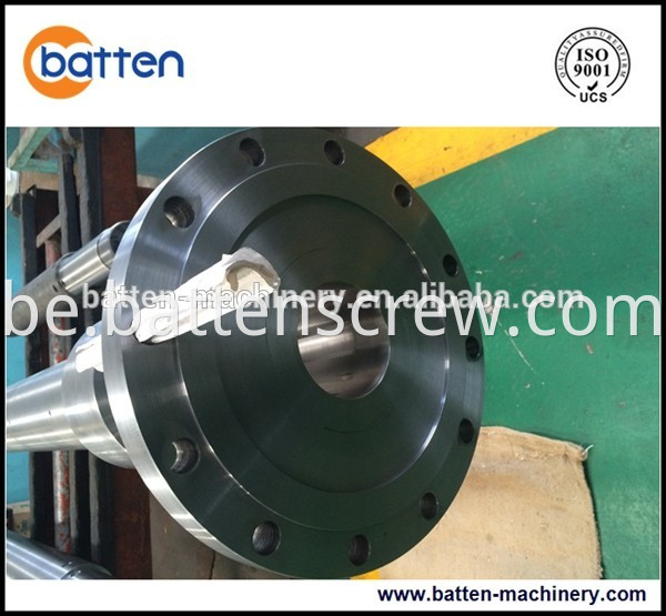 90/28 PP, PE грануляванай перапрацоўкай экструзійнай шрубавай бочкай